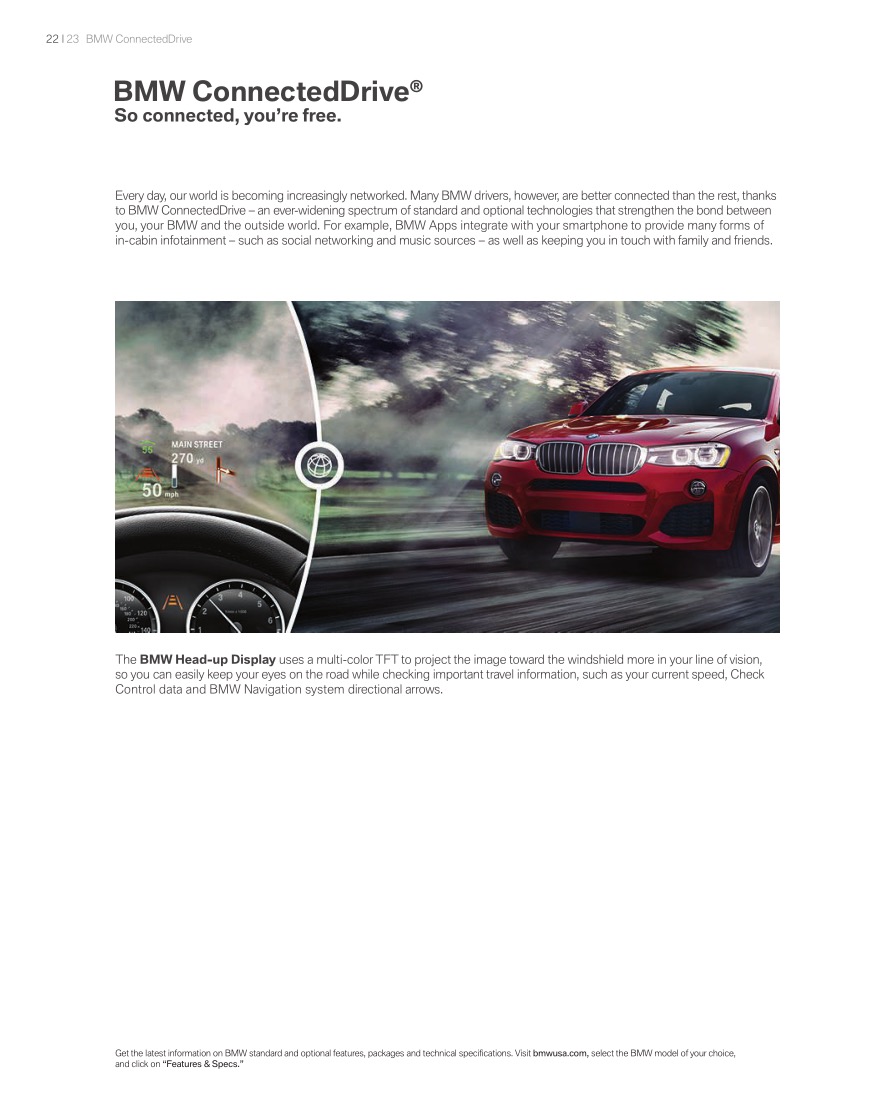 2015 BMW X3 Brochure Page 7